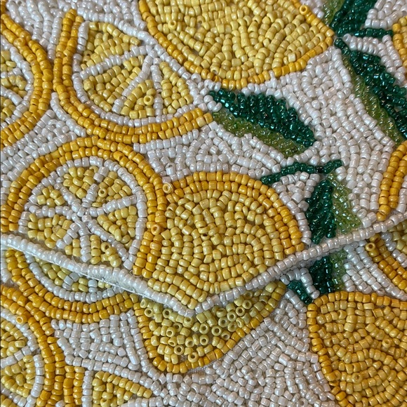 Kelly & Katie Citrus Beaded Clutch NWT - Picture 5 of 8